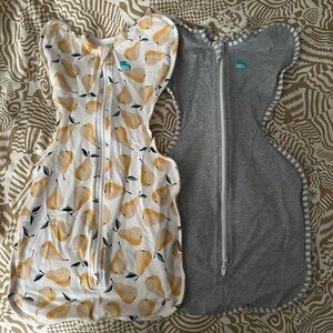 Love to Dream Swaddle Up Sleep Sack Bundle - Small, Pear and Grey